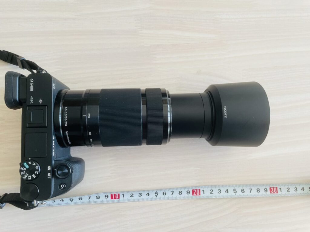 カメラ初心者】私がα6400でよく使う望遠レンズ・SEL55210（SONY製 